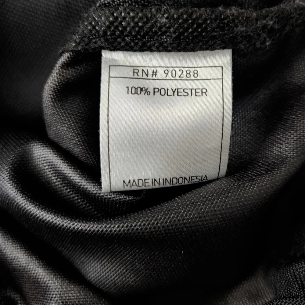 Adidas Black 3 Stripe Sackpack With Continuous Double Drawcord Closure